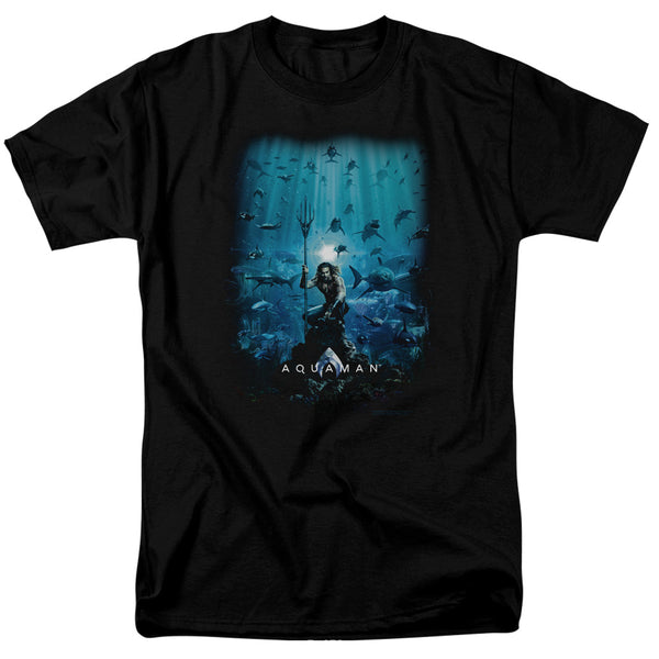 Aquaman Movie - Poster Adult Regular Fit Short Sleeve