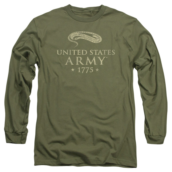 Army - Well Defend Adult Long Sleeve