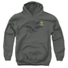Army - Left Chest Youth Hooded Sweatshirt