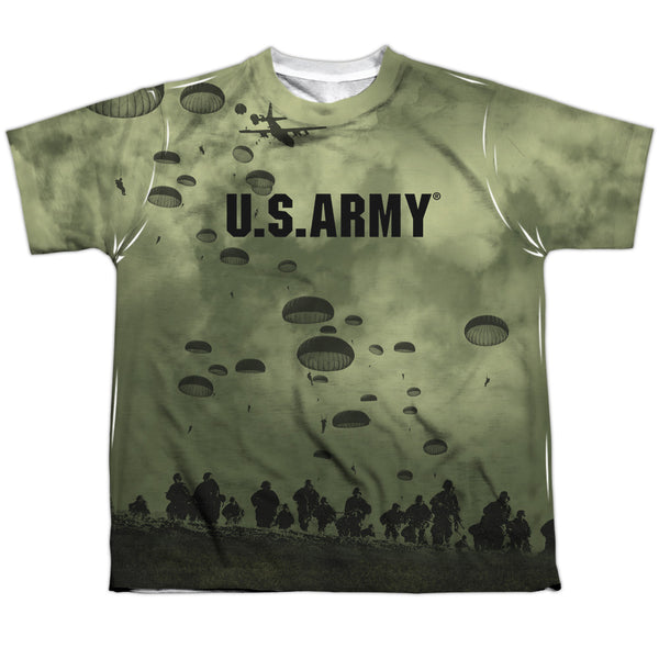 Army - Air To Land Youth Short Sleeve 100% Poly
