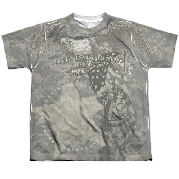 Army - Countrys Call Youth Short Sleeve 100% Poly