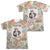 Army - Vintage Collage (Front - Back Print) Adult Regular Fit Short Sleeve 65 - 35 Poly - Cotton
