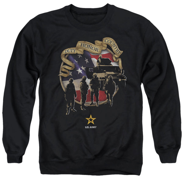 Army - Duty Honor Country Adult Crewneck Sweatshirt