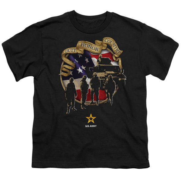 Army - Duty Honor Country Youth Short Sleeve