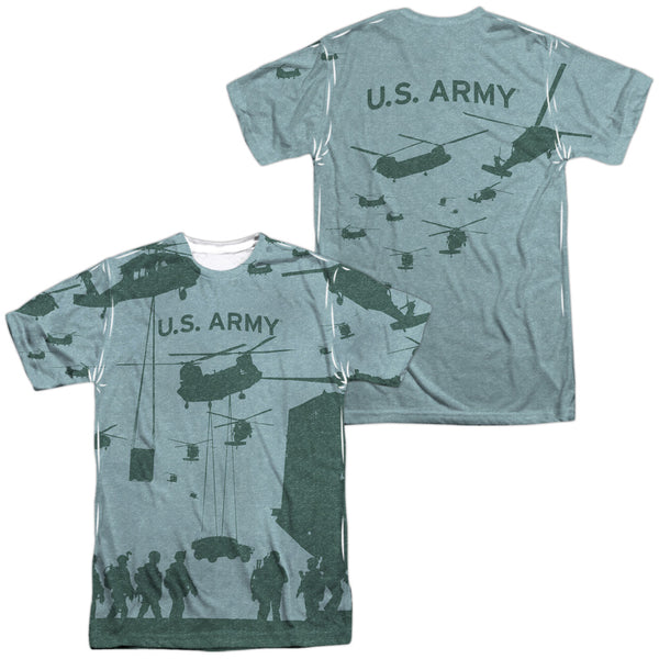 Army - Airborne (Front - Back Print) Adult Regular Fit Short Sleeve 100% Poly