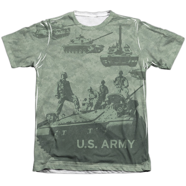 Army - Tank Up Adult Regular Fit Short Sleeve 65 - 35 Poly - Cotton