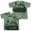 Army - Tank Up (Front - Back Print) Youth Short Sleeve 100% Poly