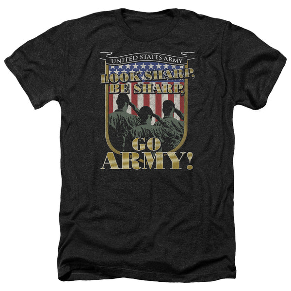 Army - Go Army Adult Regular Fit Heather Short Sleeve