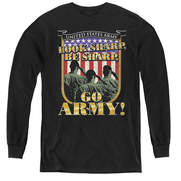 Army - Go Army L - S Youth