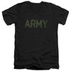Army - Type Adult Slim Fit V Neck Cotton