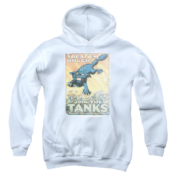 Army - Treat Em Rough Youth Hooded Sweatshirt