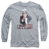 Army - I Want You Adult Long Sleeve