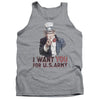 Army - I Want You Adult Tank Top