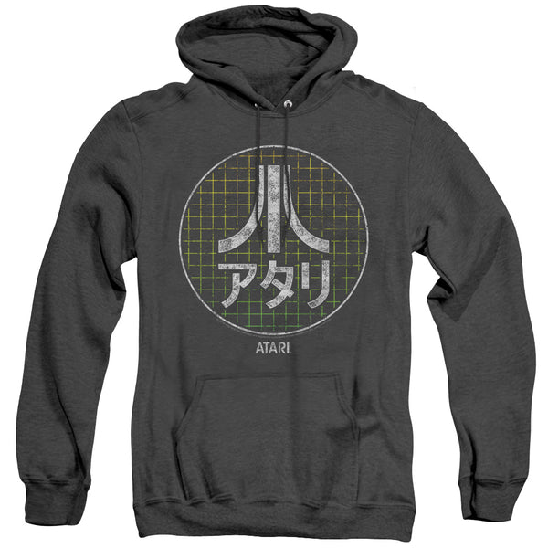 Atari - Japanese Grid Adult Heather Hoodie