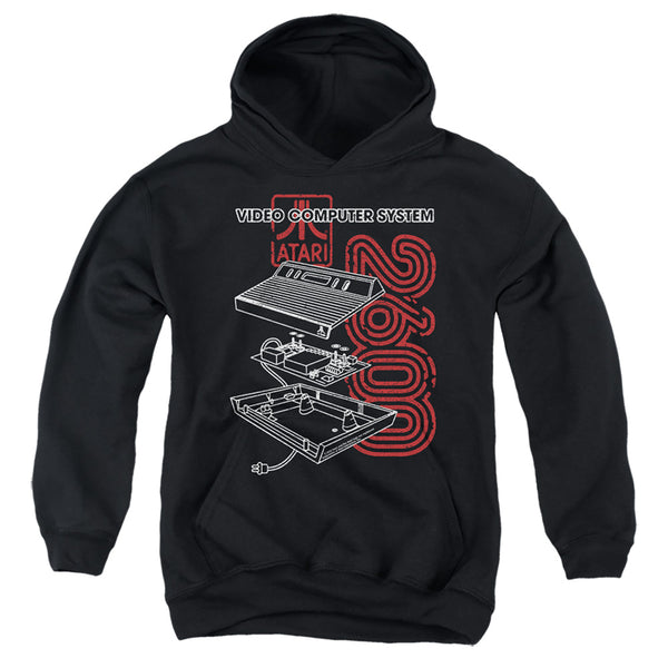 Atari - 2600 Youth Hooded Sweatshirt