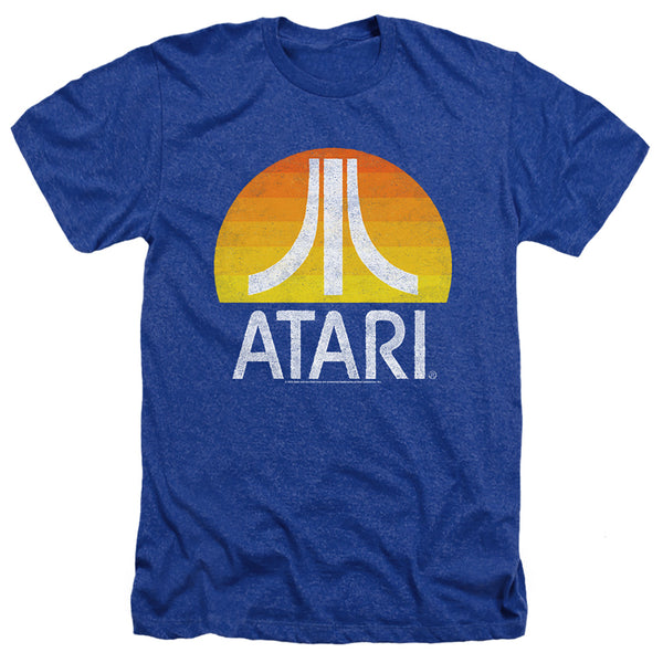 Atari - Sunrise Eroded Adult Regular Fit Heather Short Sleeve