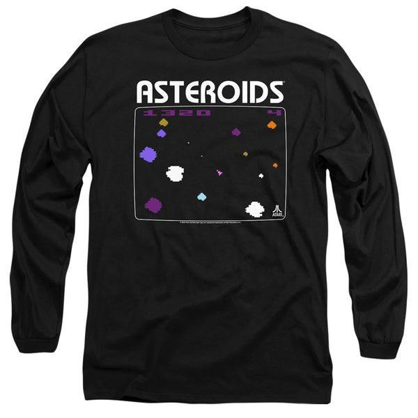 Atari - Asteroids Screen Adult Long Sleeve