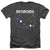 Atari - Asteroids Screen Adult Regular Fit Heather Short Sleeve