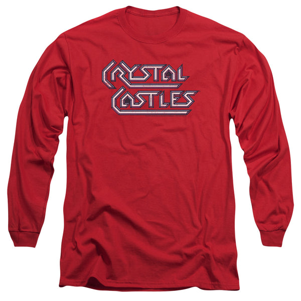 Atari - Crystal Castles Logo Adult Long Sleeve