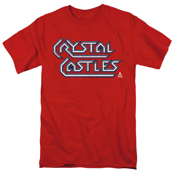 Atari - Crystal Castles Logo Adult Regular Fit Short Sleeve