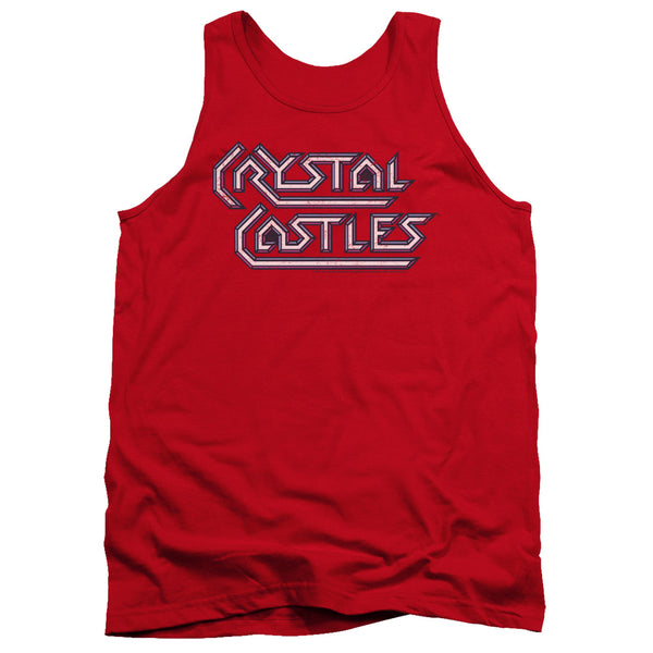 Atari - Crystal Castles Logo Adult Tank Top