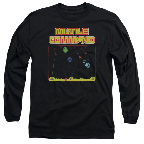 Atari - Missle Screen Adult Long Sleeve