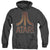 Atari - Classic Wood Emblem Adult Heather Hoodie