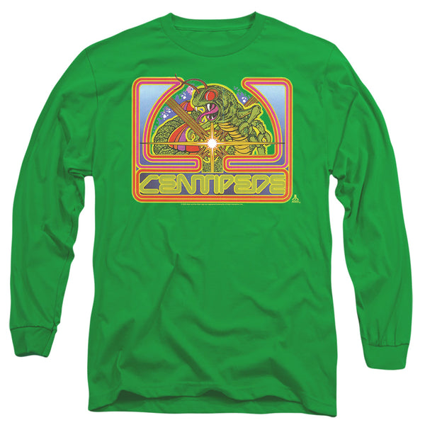 Atari - Centipede Green Adult Long Sleeve