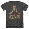 Atari - Box Art Adult Regular Fit Heather Short Sleeve
