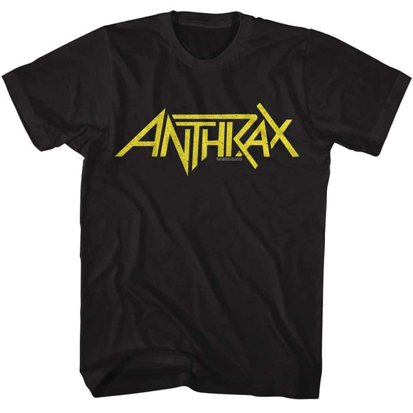 ANTHRAX-ANTHRAX LOGO-BLACK ADULT S/S TSHIRT