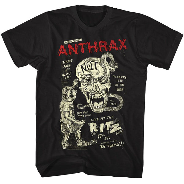 Live At Ritz - Anthrax T-Shirt