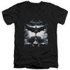 Batman Arkham Knight - Forward Force Adult Slim Fit V Neck Cotton