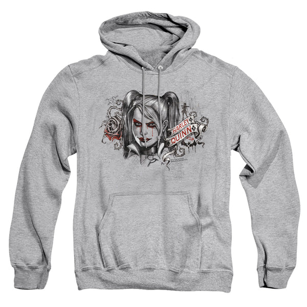 Batman Arkham Knight - Hq Sketch Adult Pullover Hoodie