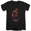 Batman Arkham Knight - Knight Adult Slim Fit V Neck Cotton