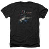 Batman Arkham Knight - Batman Adult Regular Fit Heather Short Sleeve