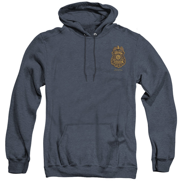 Batman Arkham Knight - Gotham Badge Adult Heather Hoodie