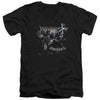 Batman Arkham Knight - Grapple Adult Slim Fit V Neck Cotton