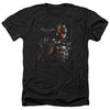 Batman Arkham Knight - Dark Knight Adult Regular Fit Heather Short Sleeve