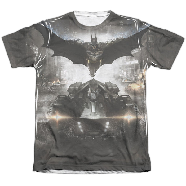 Batman Arkham Knight - Poster Adult Regular Fit Short Sleeve 65 - 35 Poly - Cotton