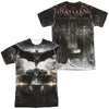 Batman Arkham Knight - Poster (Front - Back Print) Adult Regular Fit Short Sleeve 100% Poly