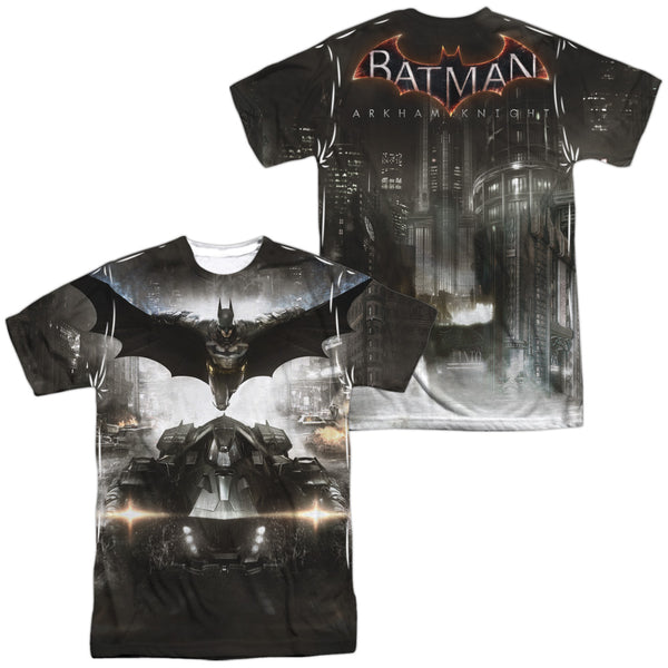Batman Arkham Knight - Poster (Front - Back Print) Adult Regular Fit Short Sleeve 100% Poly