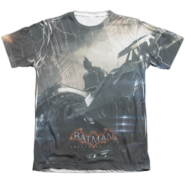 Batman Arkham Knight - Into The Night Adult Regular Fit Short Sleeve 65 - 35 Poly - Cotton