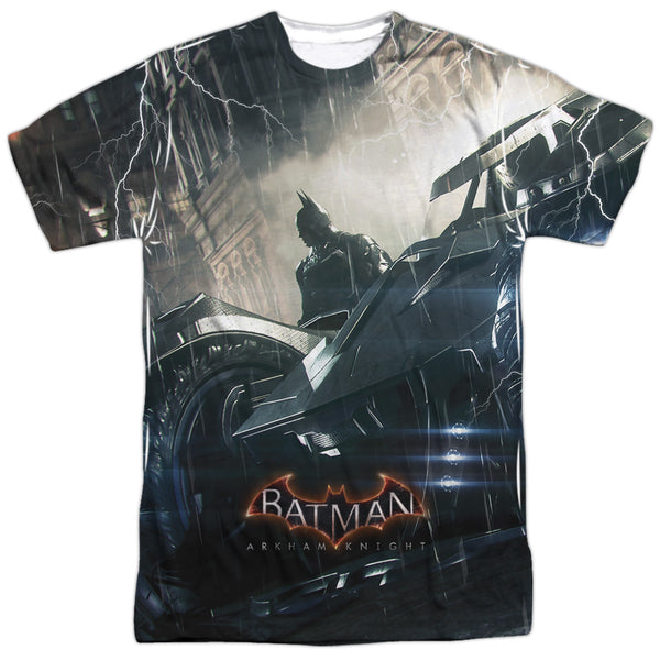 Batman Arkham Knight - Into The Night Adult Regular Fit Short Sleeve 100% Poly