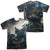 Batman Arkham Knight - Into The Night (Front - Back Print) Adult Regular Fit Short Sleeve 100% Poly