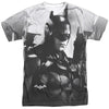 Batman Arkham Knight - Arkham Contrast Adult Regular Fit Short Sleeve 100% Poly