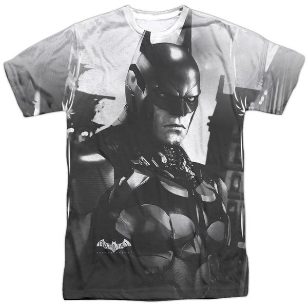 Batman Arkham Knight - Arkham Contrast Adult Regular Fit Short Sleeve 100% Poly