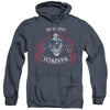 Bon Jovi - Forever Skull Adult Heather Hoodie