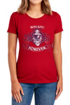Bon Jovi - Forever Skull Women's Short Sleeve