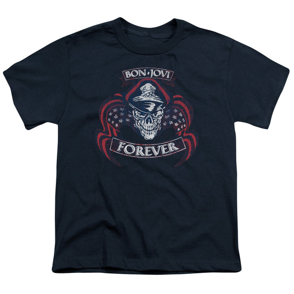 Bon Jovi - Forever Skull Youth Short Sleeve