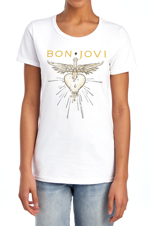 Bon Jovi - Greatest Hits Women's Short Sleeve